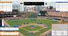 Action! PC Baseball Game Screen